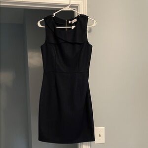 THML Elegant Navy Asymmetrical Dress (Stitch Fix)